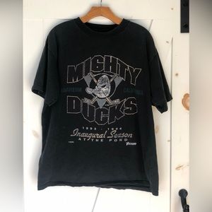 Vintage Mighty Ducks 1993 Anaheim California 93-94 inaugural season at the pond
